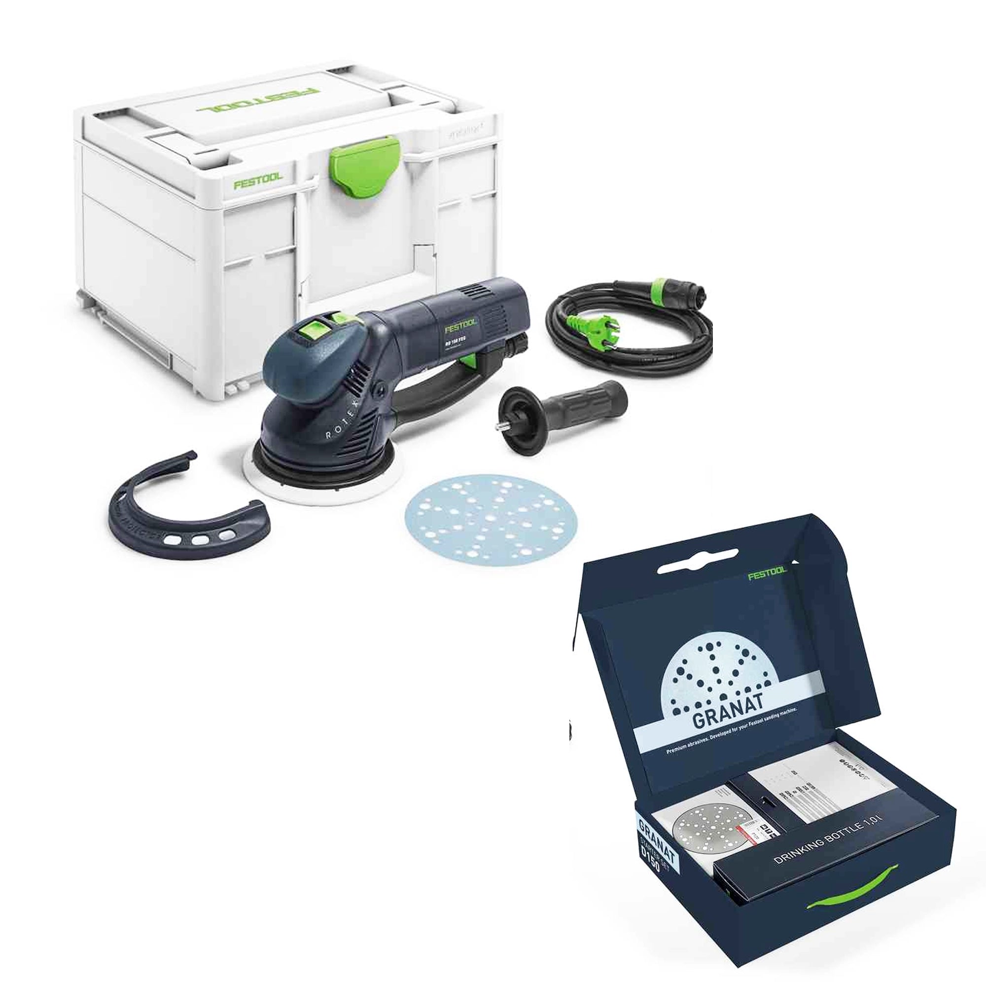 Levigatrice Festool ROTEX RO150 FEQ GR-Set P