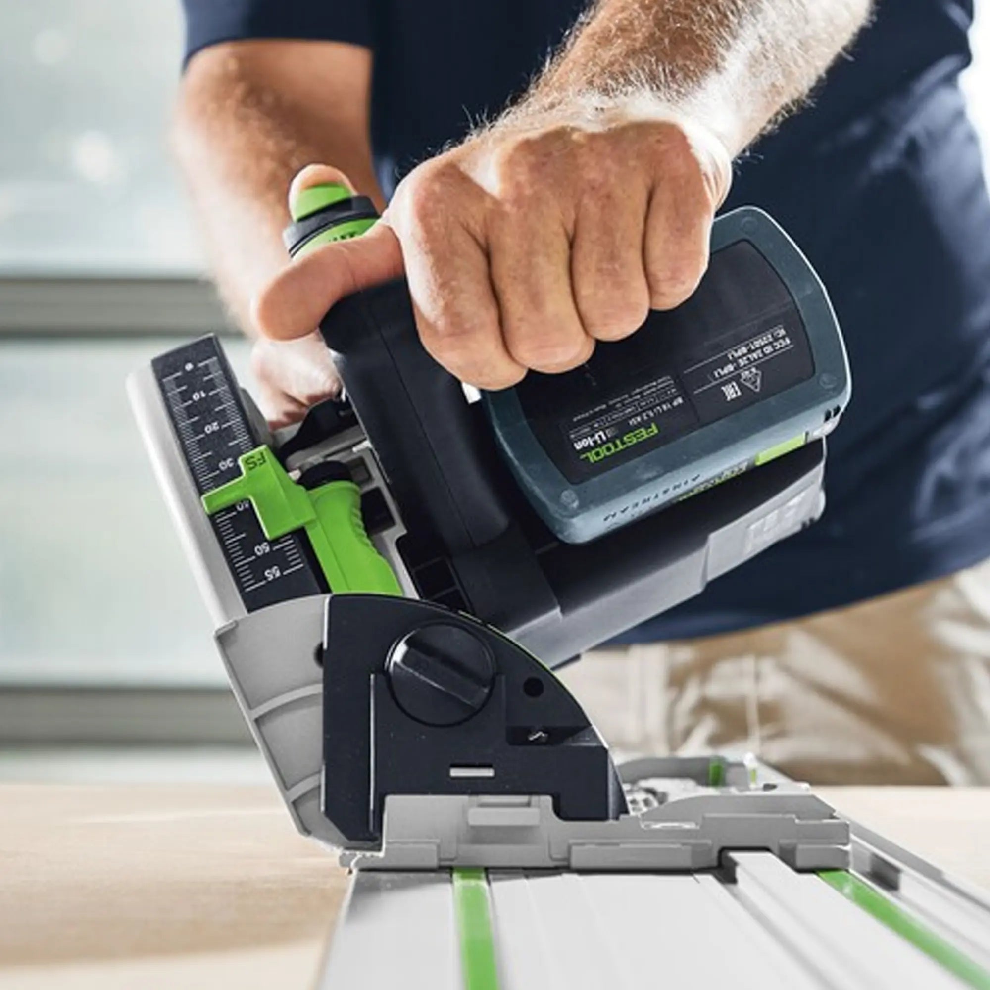 Sega ad affondamento Festool TSC 55 KEB-Basic 18V