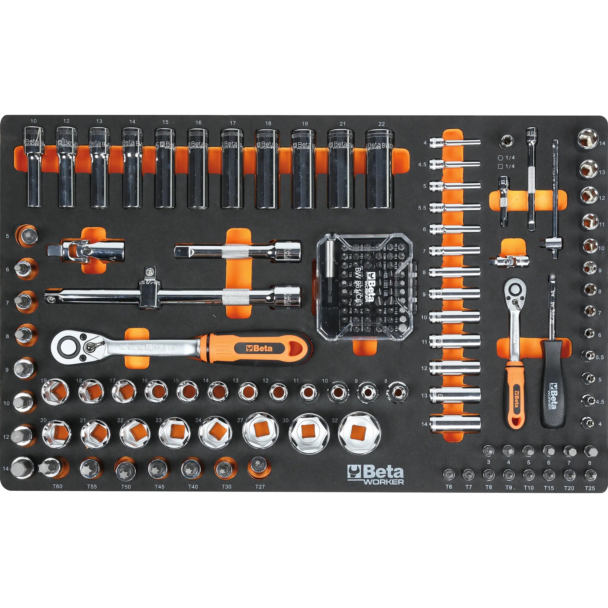 Cassettiera Beta RSC24/7 con 268 Utensili Omaggio