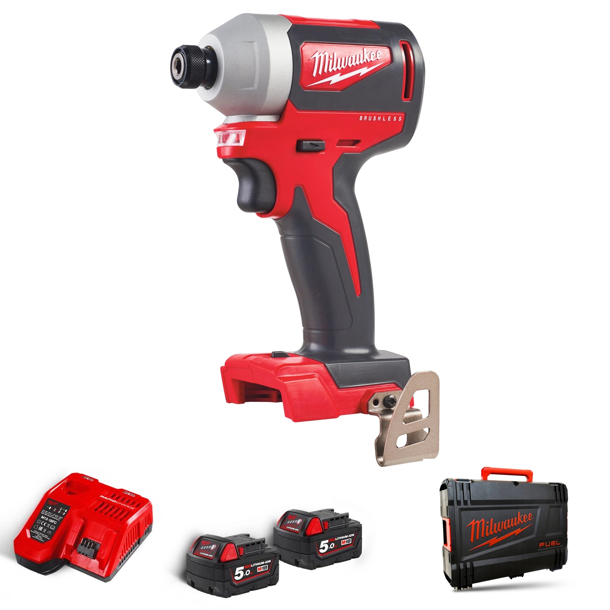 Avvitatore ad Impulsi Milwaukee M18 BLID2-502X 18V