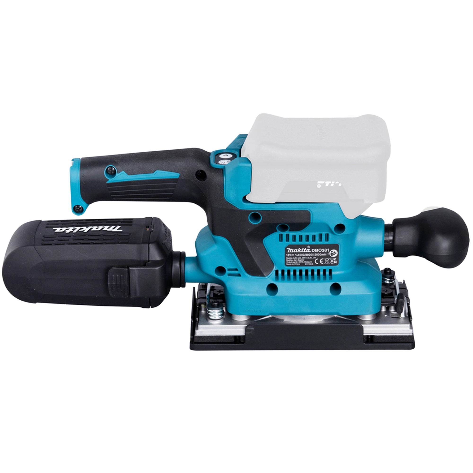 Levigatrice Orbitale Makita DBO381ZJU 18V