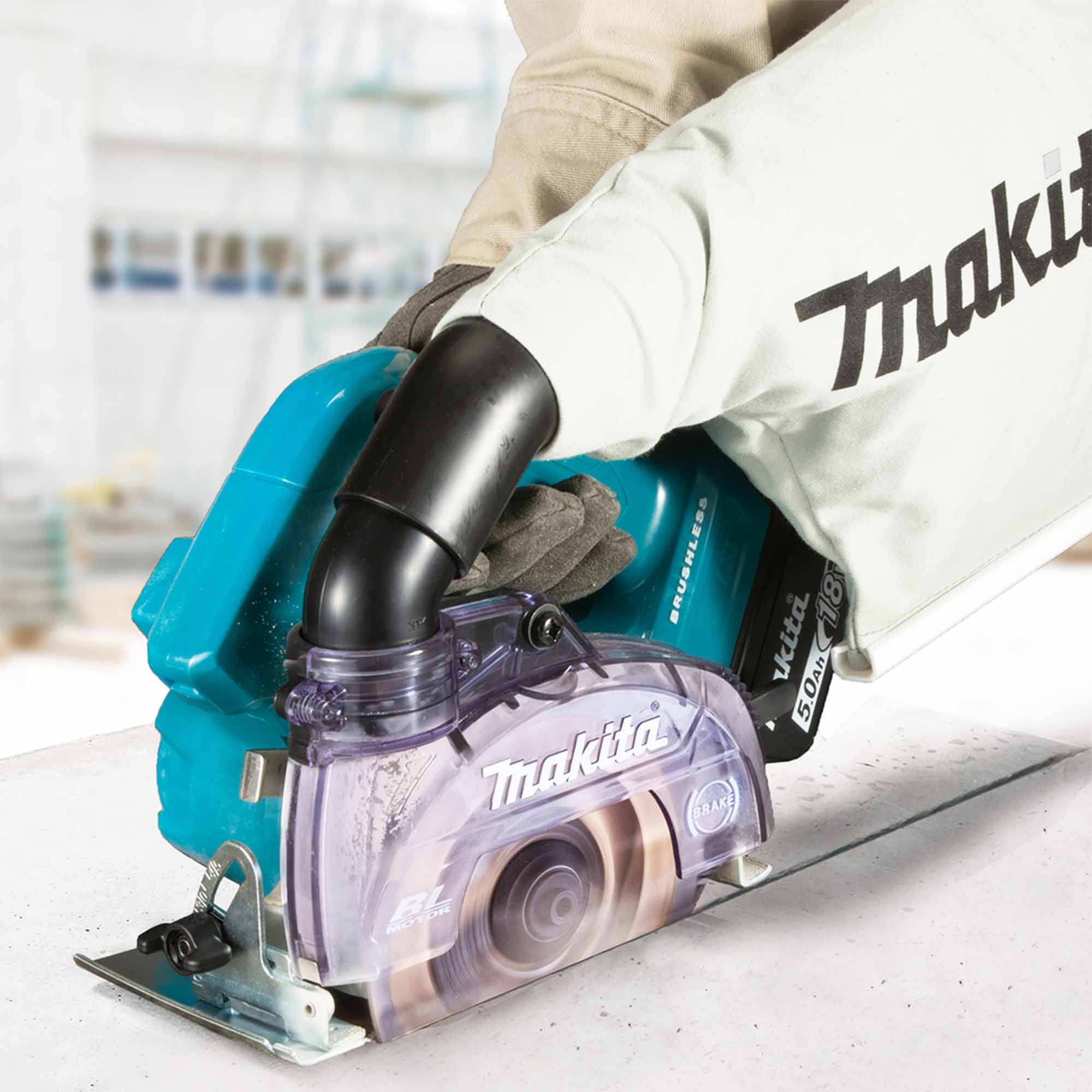 Makita DCC500Z Saw diamant 18V