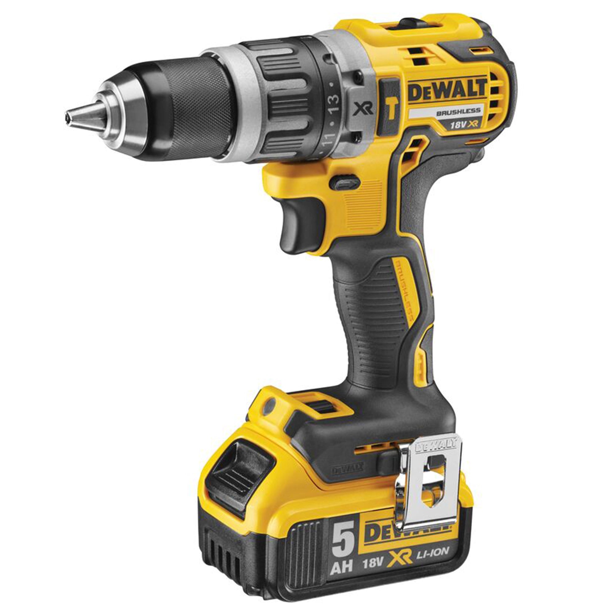 Trapano Avvitatore con Percussione Dewalt DCD796P2-QW 18V 5Ah