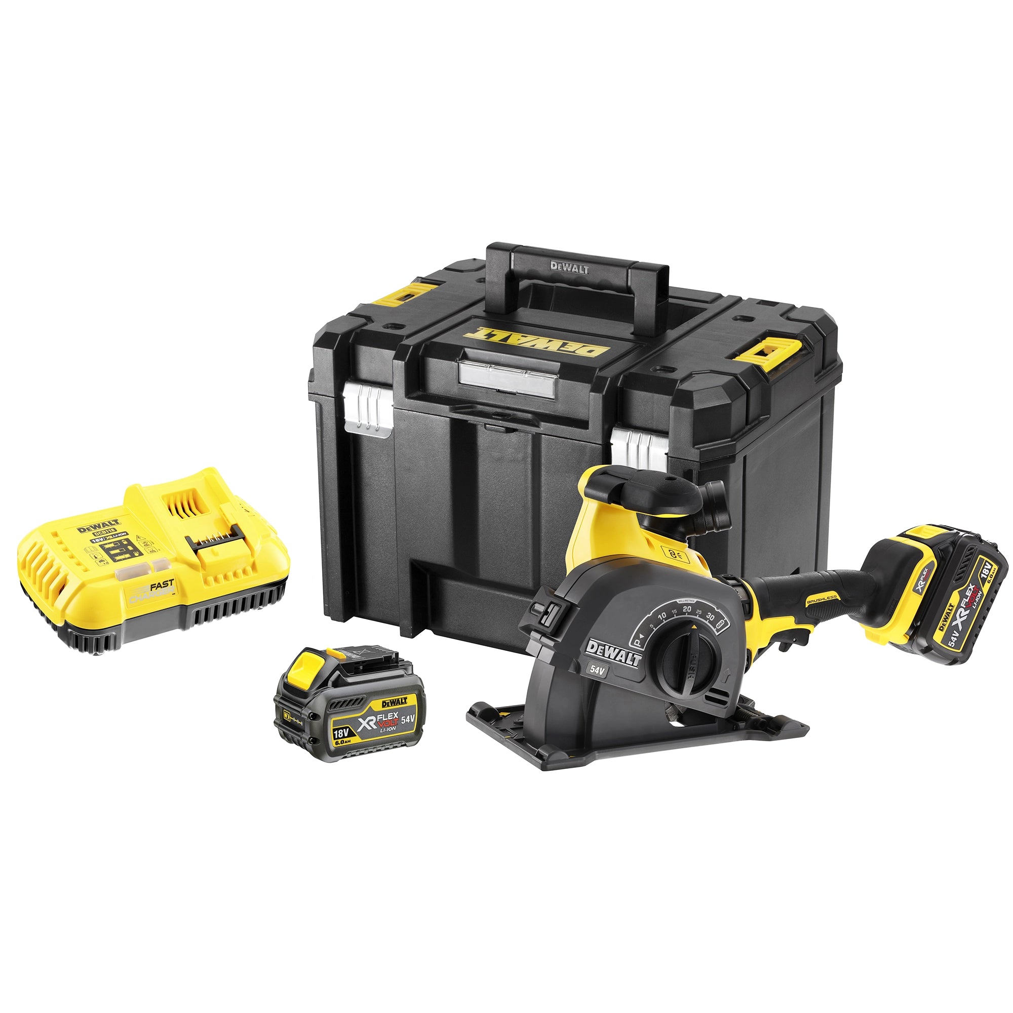 Scanalatrice Dewalt DCG200T2-QW 54V 6Ah