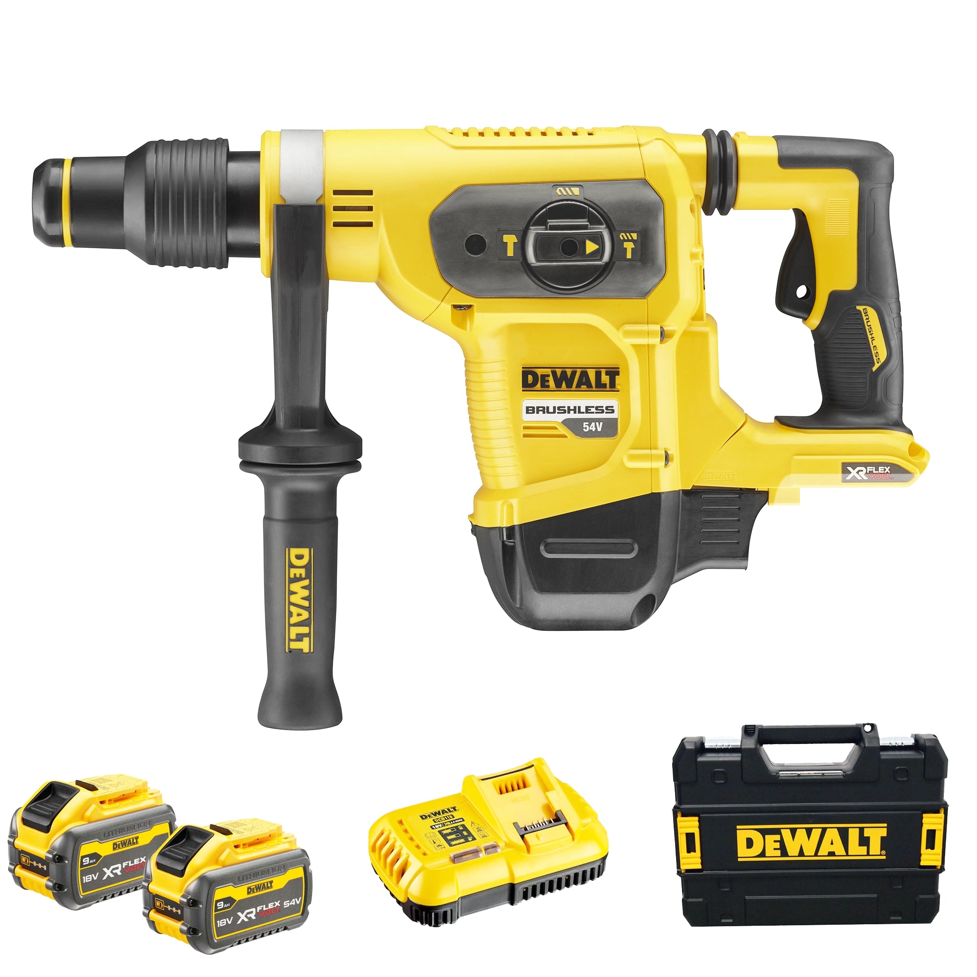 Martello Demo-Perforatore Dewalt DCH481X2-QW 54V 9Ah