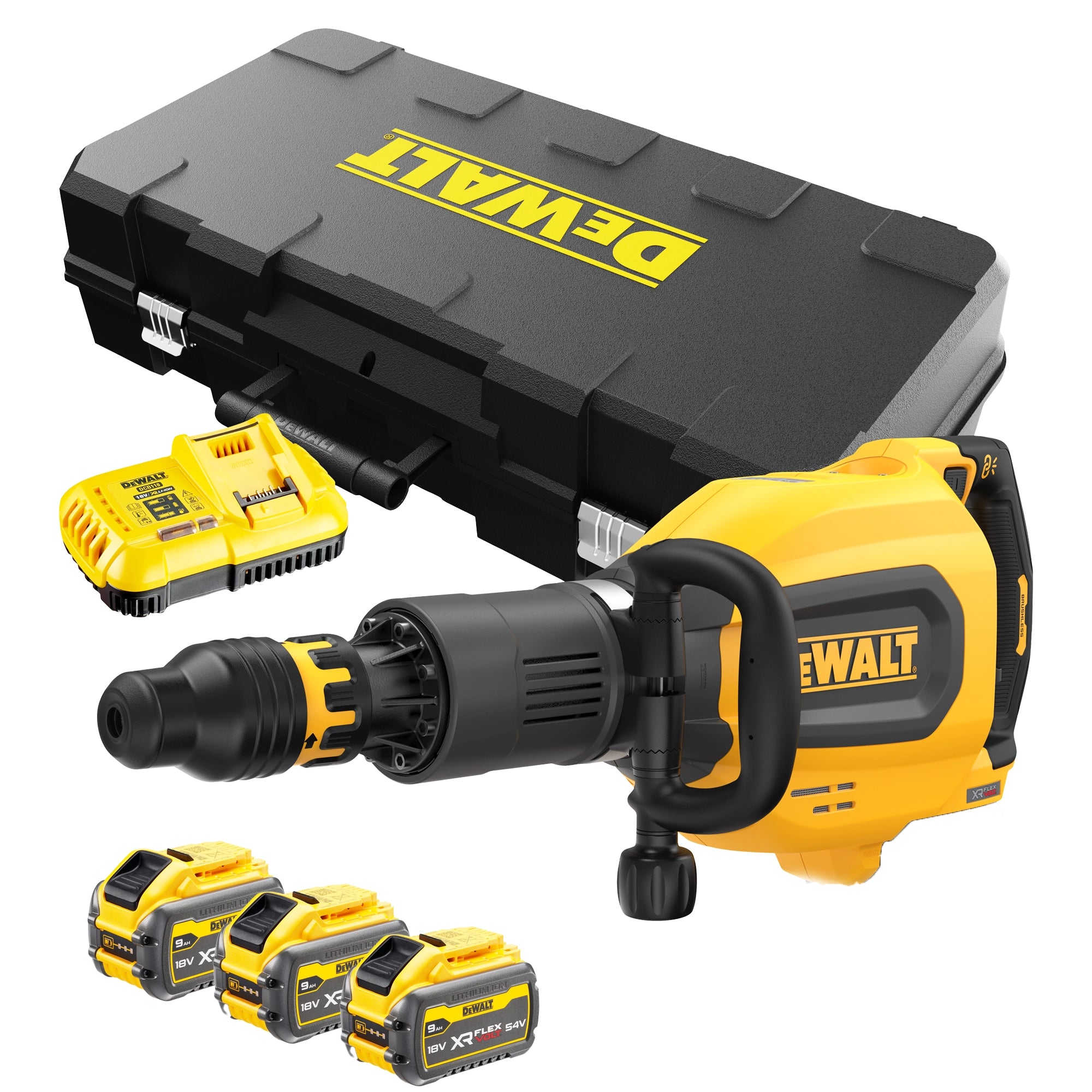 Martello Demolitore Dewalt DCH911X3-QW 54V 9Ah