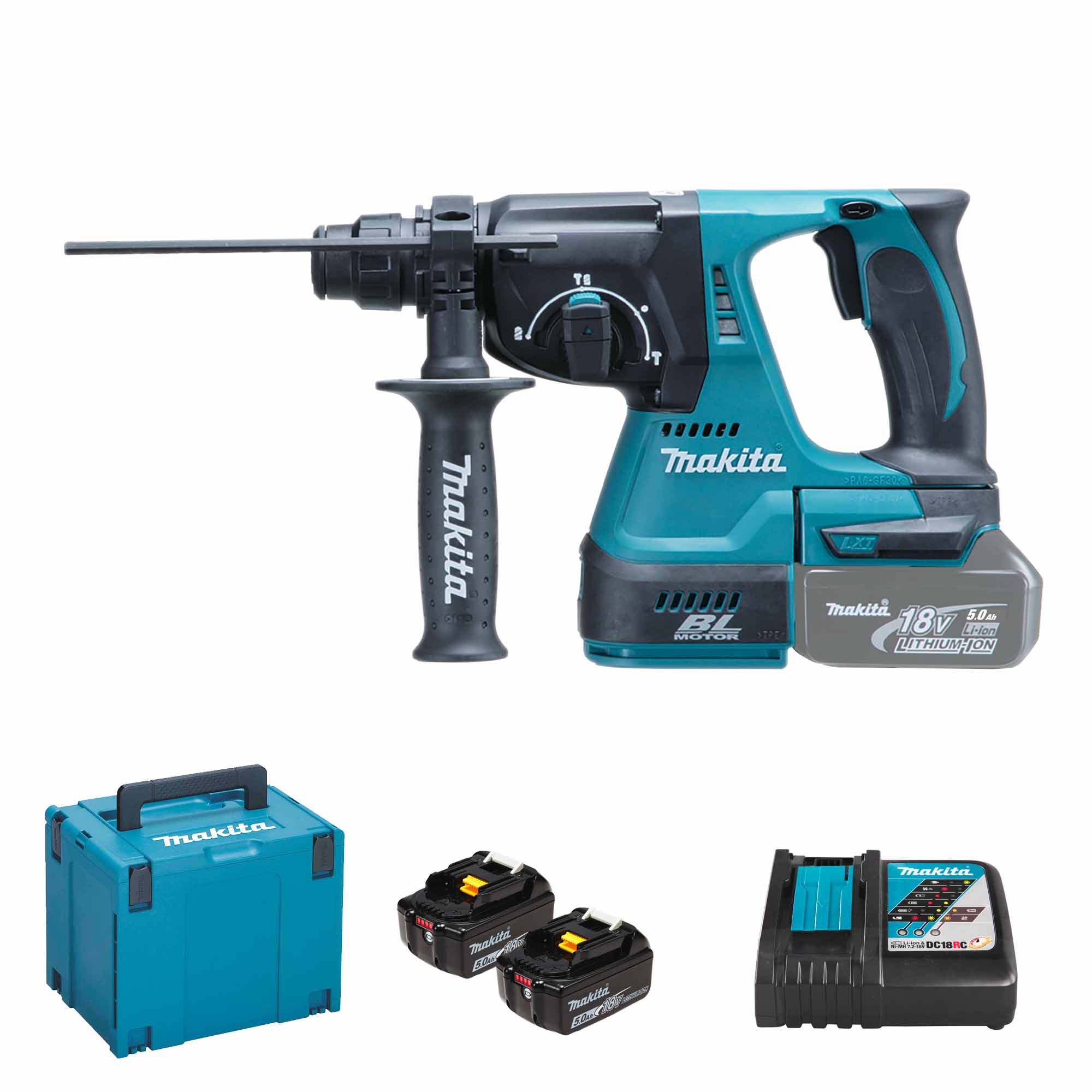 Tassellatore Makita DHR242RTJ 18V 5Ah