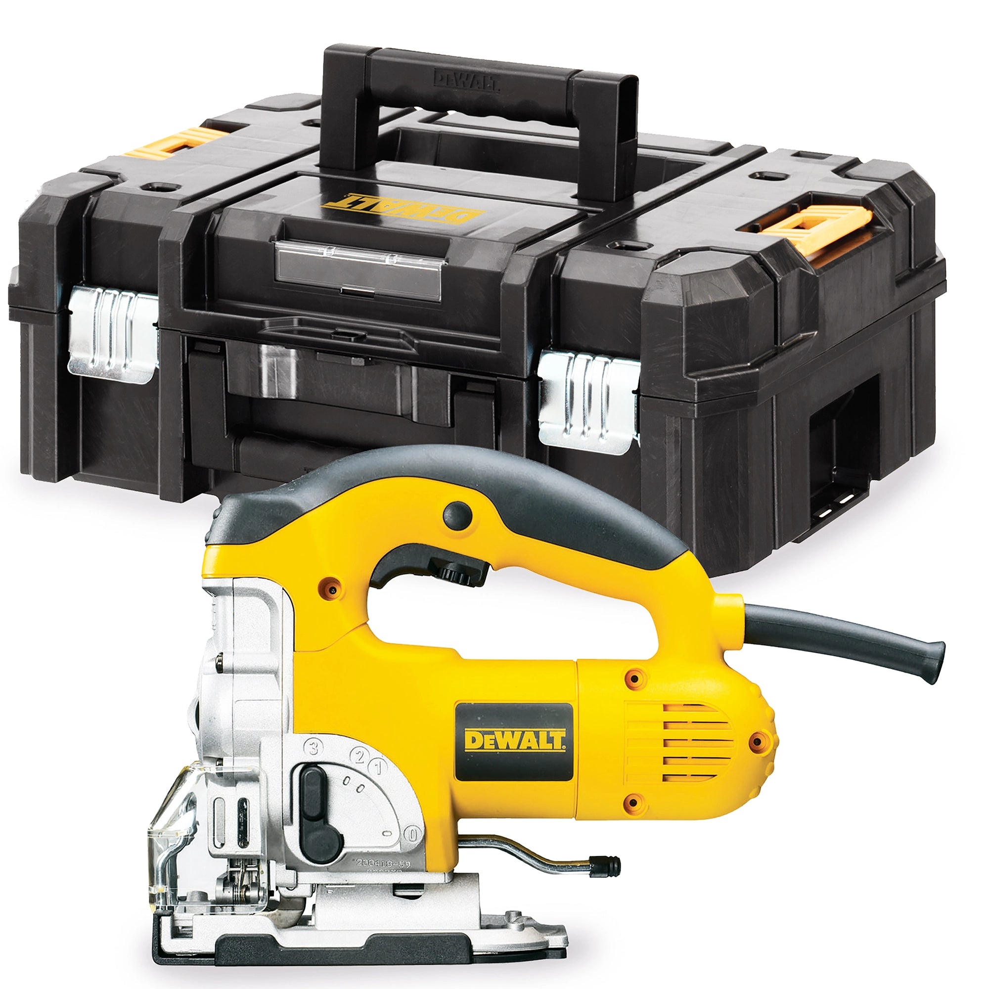 Seghetto alternativo Dewalt DW331KT-QS 701W