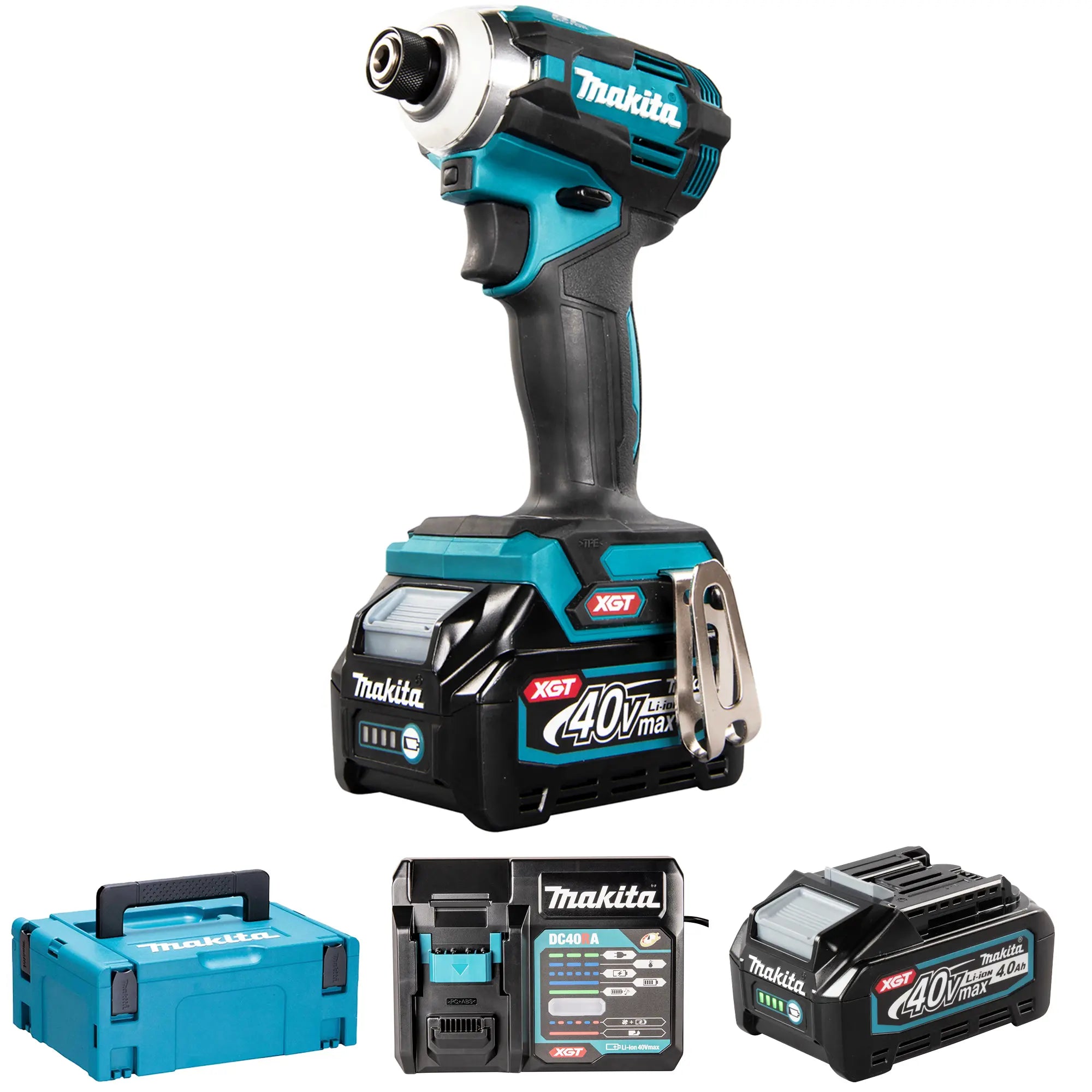 Avvitatore a impulsi Makita TD001GM201 40V 4Ah