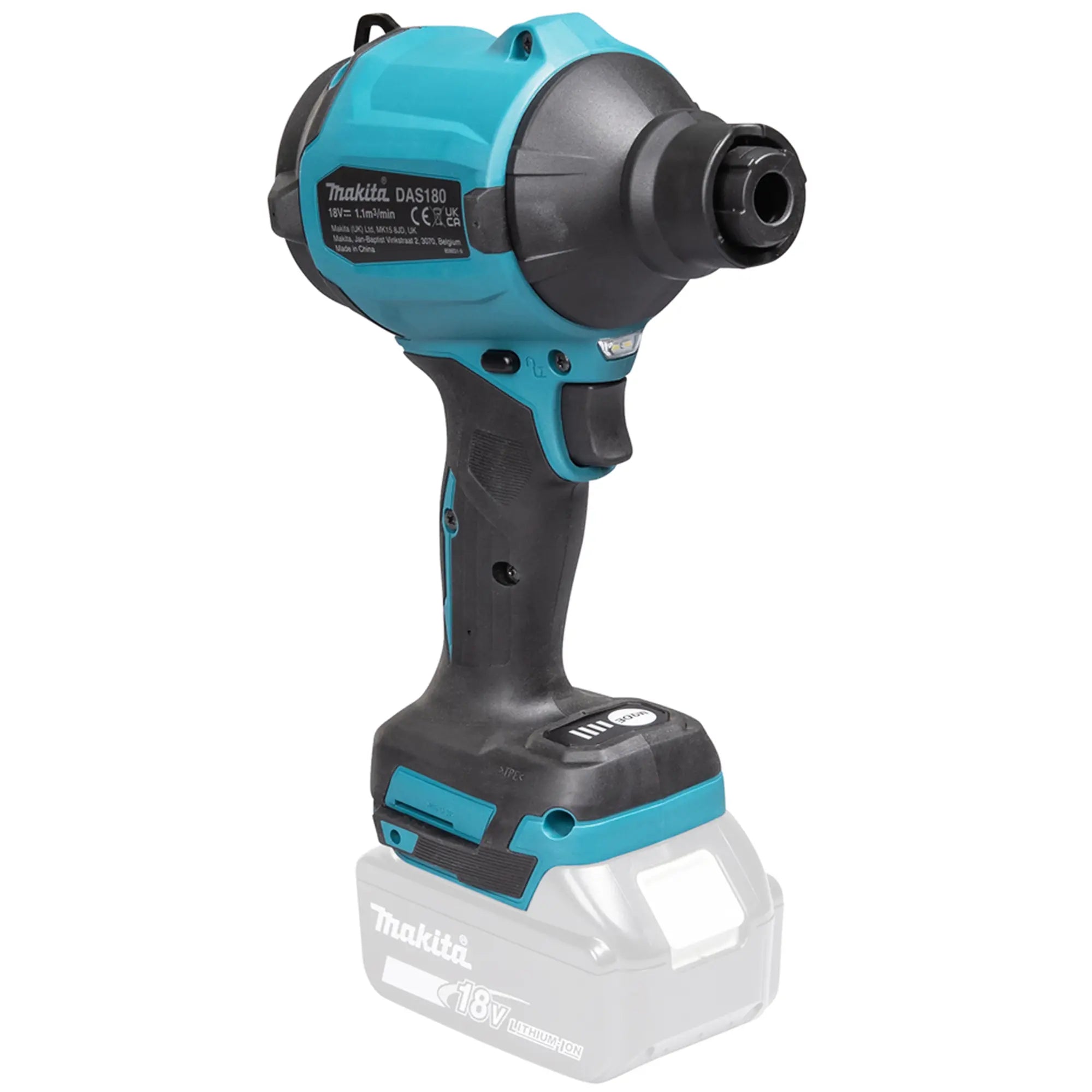 Soffiatore a pistola Makita DAS180Z 18V