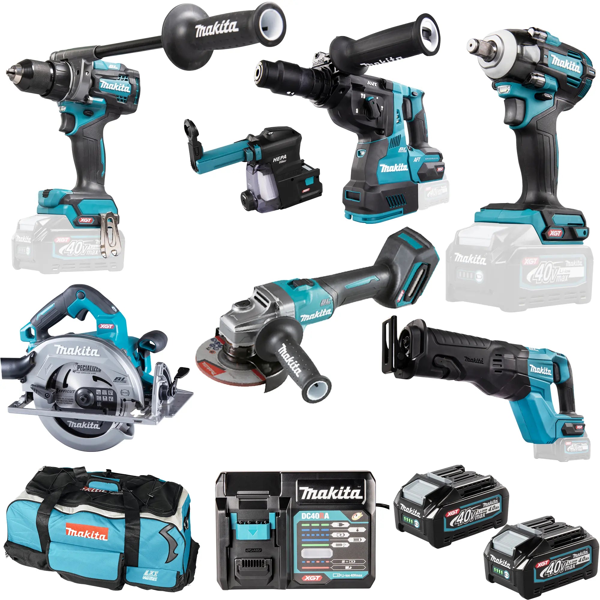 Combo Kit Makita DK0154G602 40V 4Ah