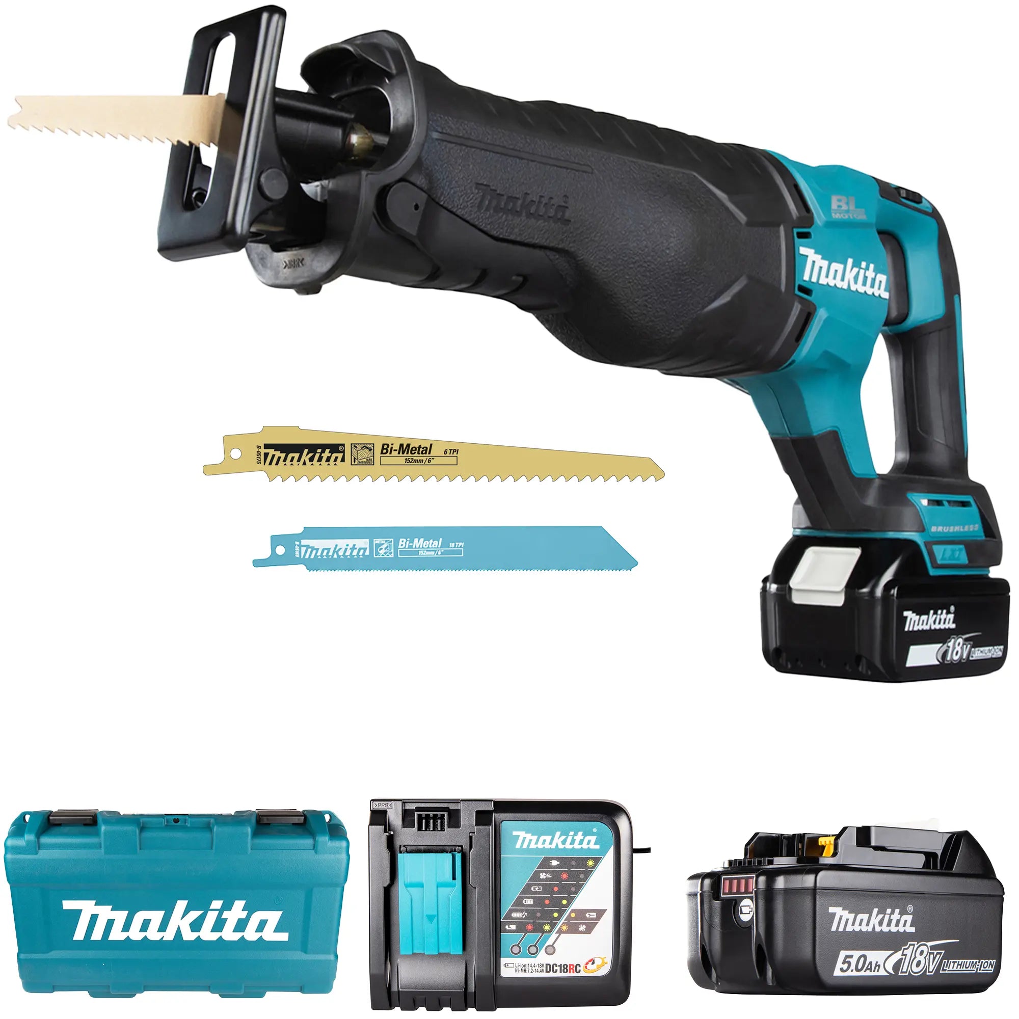 Seghetto Diritto Makita DJR187RTE 18V 5Ah