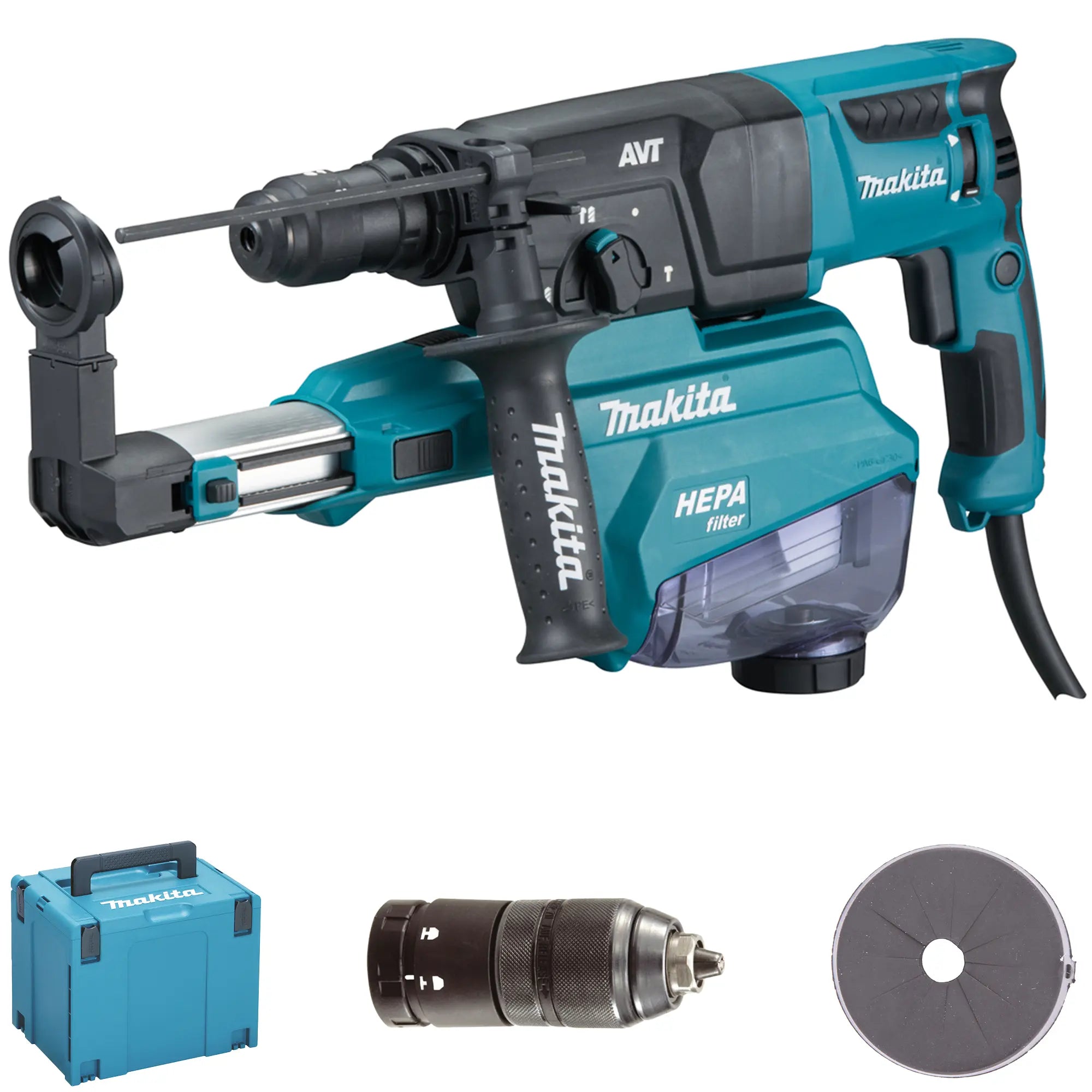 Makita HR2653TJ 800W Hammer Drill Chisel