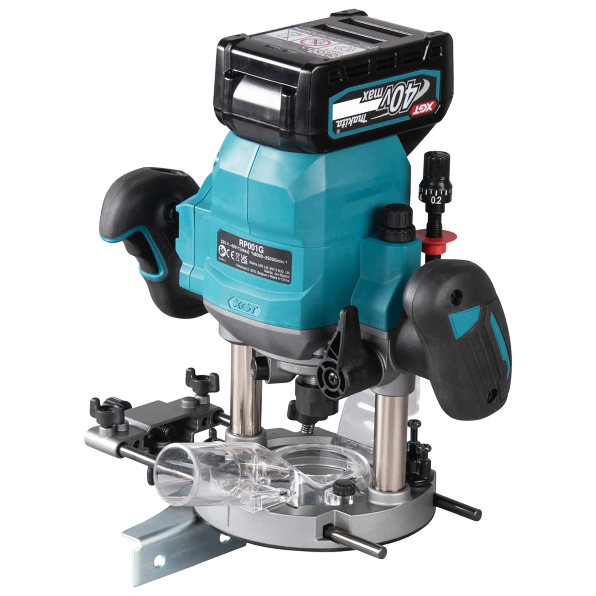 Fresatrice verticale Makita RP001GM201 40V 4Ah