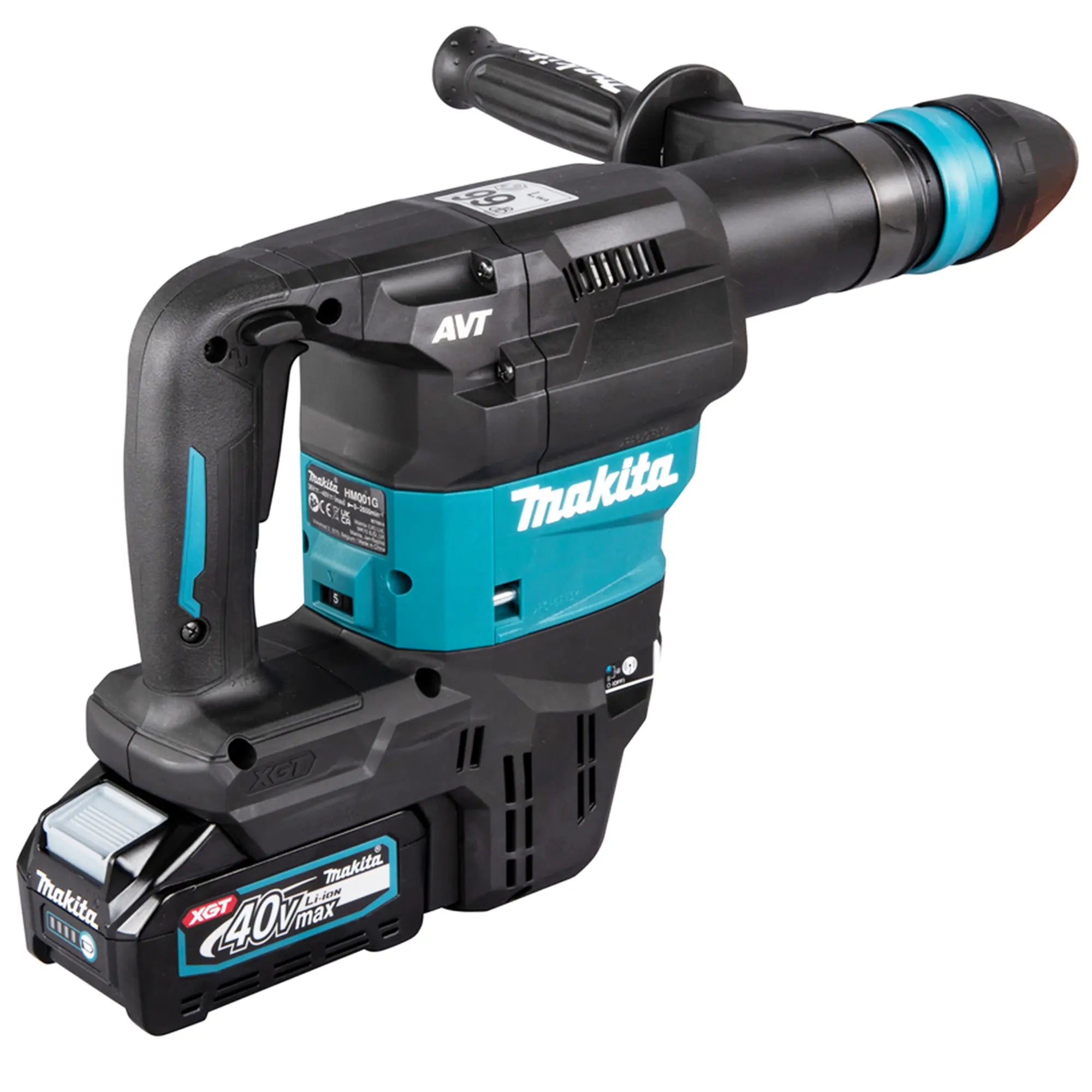 Martello Demolitore Makita HM001GT201 40V 5Ah