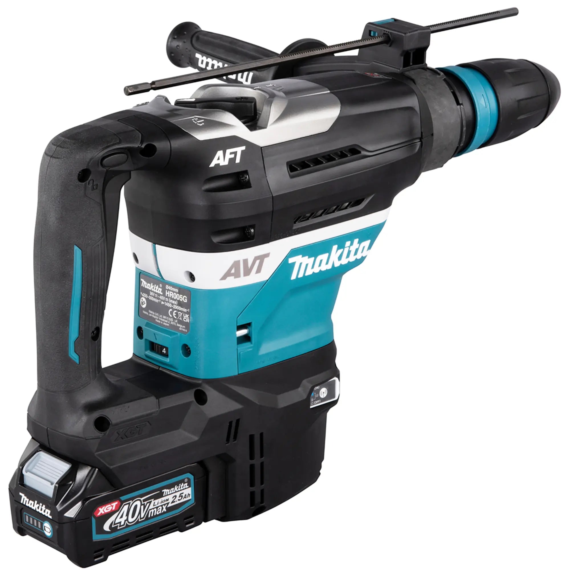 Martello Demolitore Rotativo Makita HR005GT202 40V 5Ah