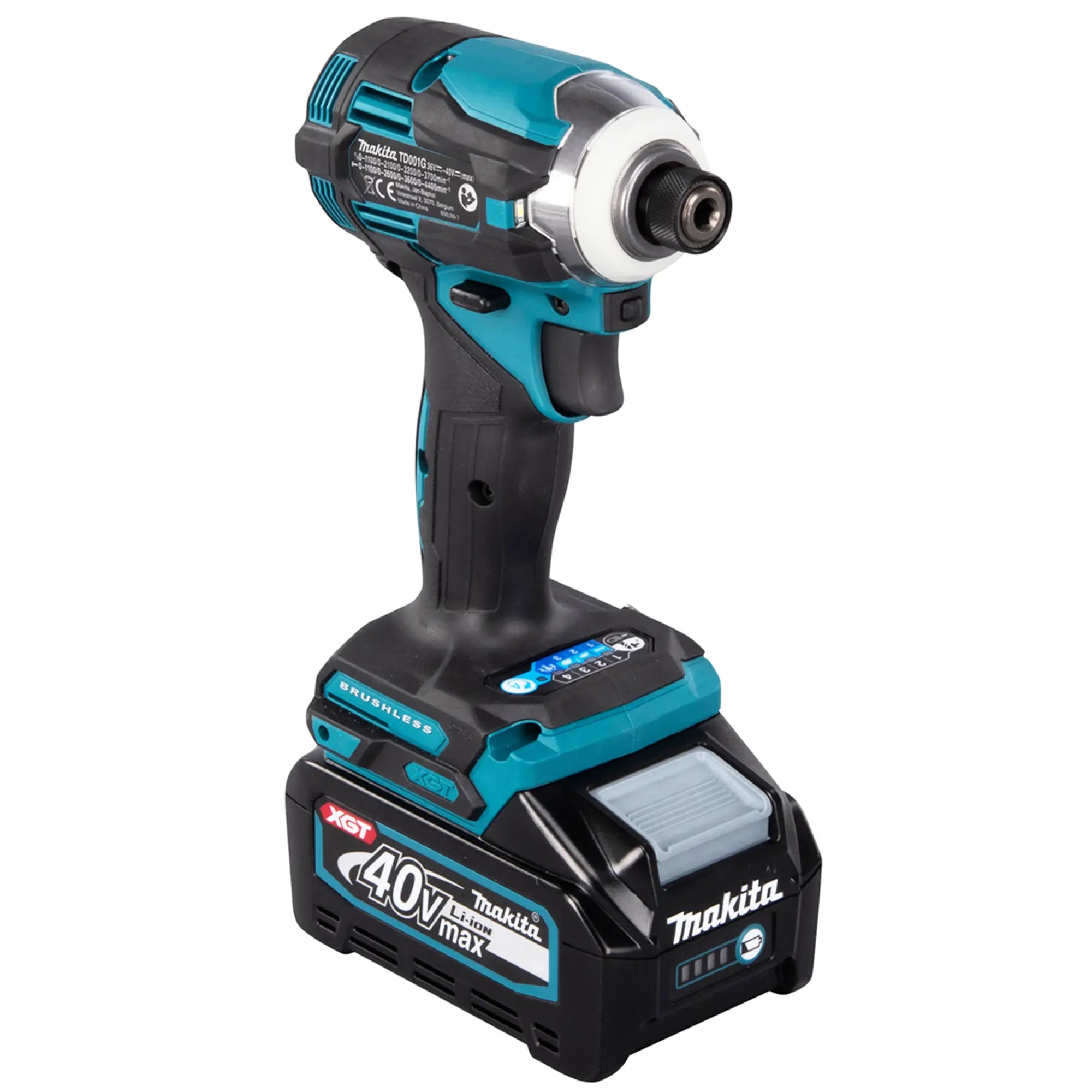 Avvitatore a impulsi Makita TD001GM201 40V 4Ah