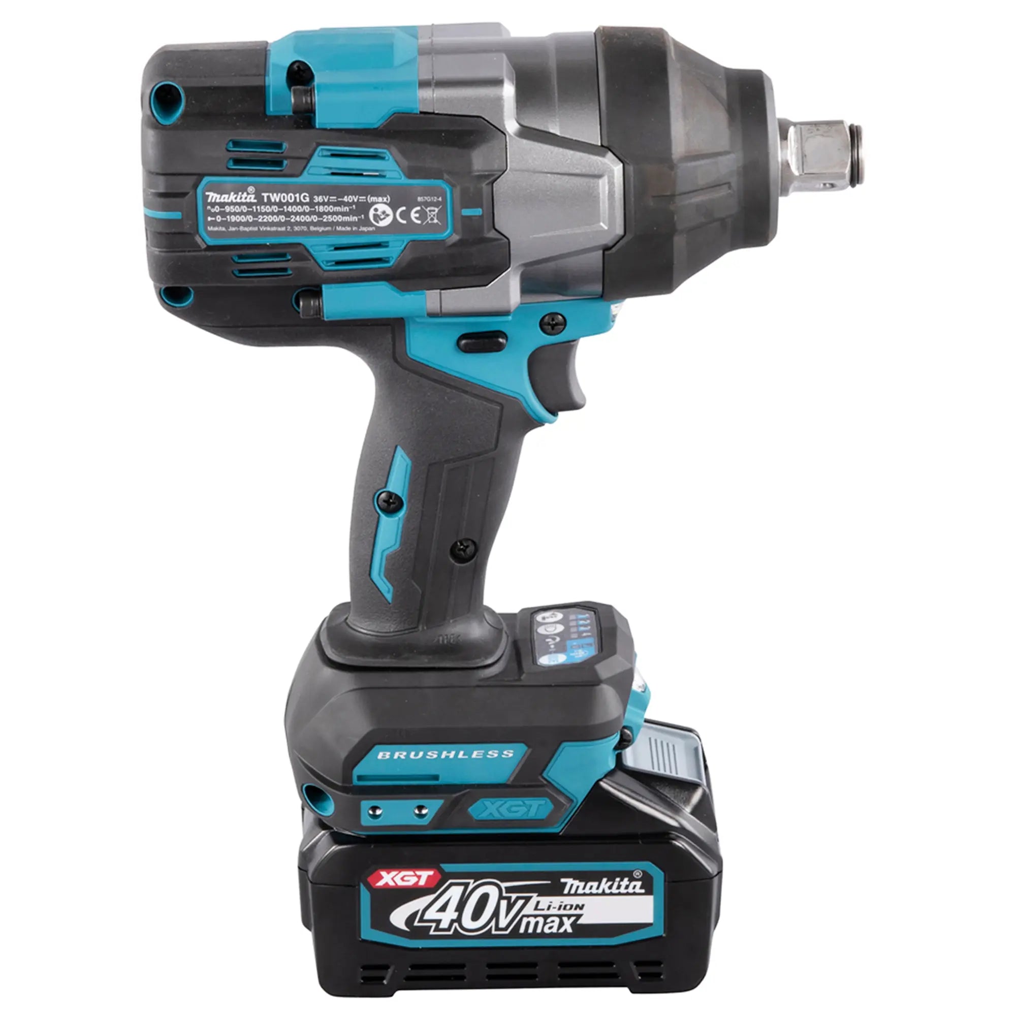 Avvitatore a impulsi Makita TW001GM201 40V 4Ah