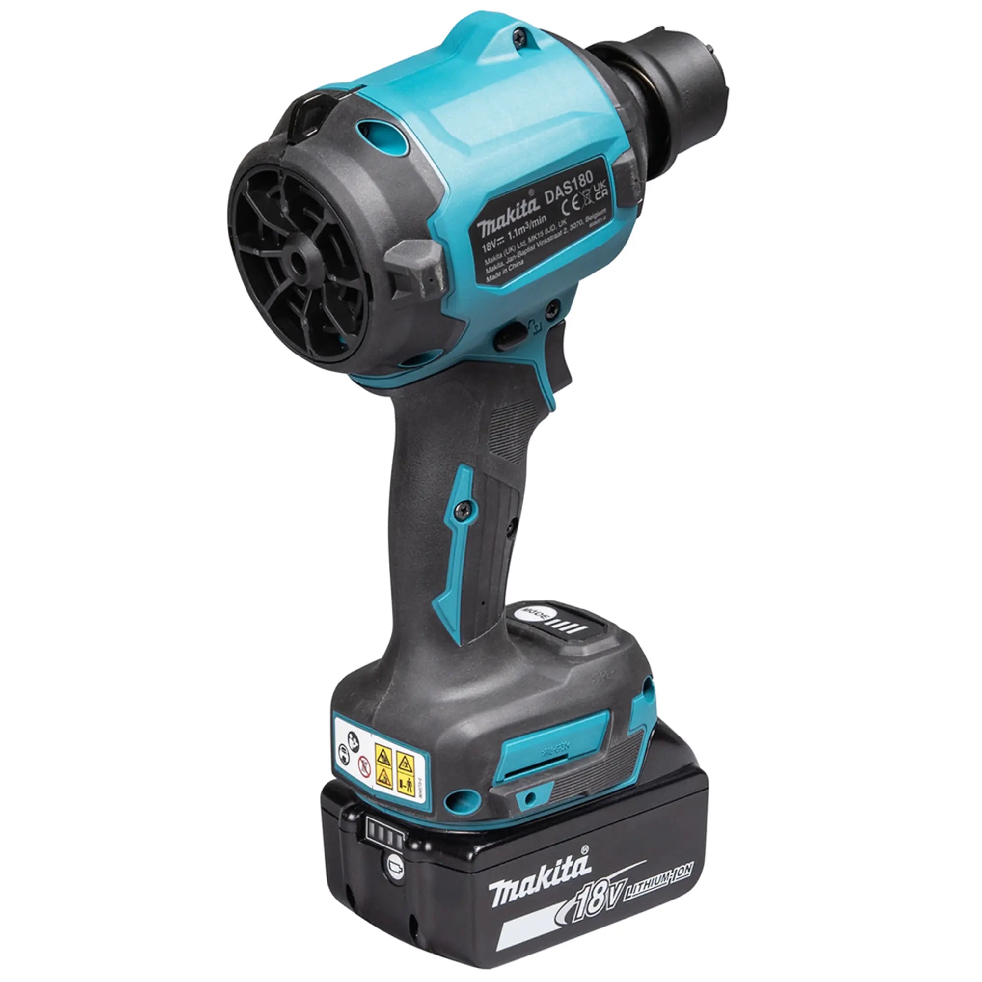 Soffiatore a pistola Makita DAS180RT 18V 5Ah