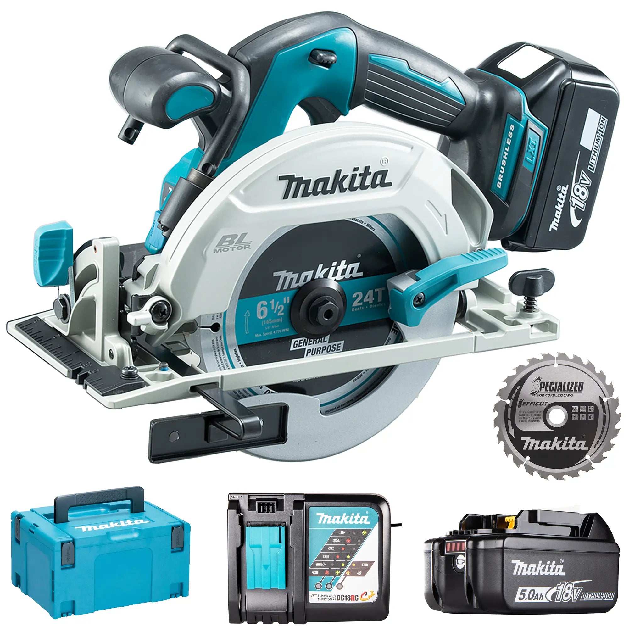 Sega Circolare Makita DHS680RTJ 18V 5Ah