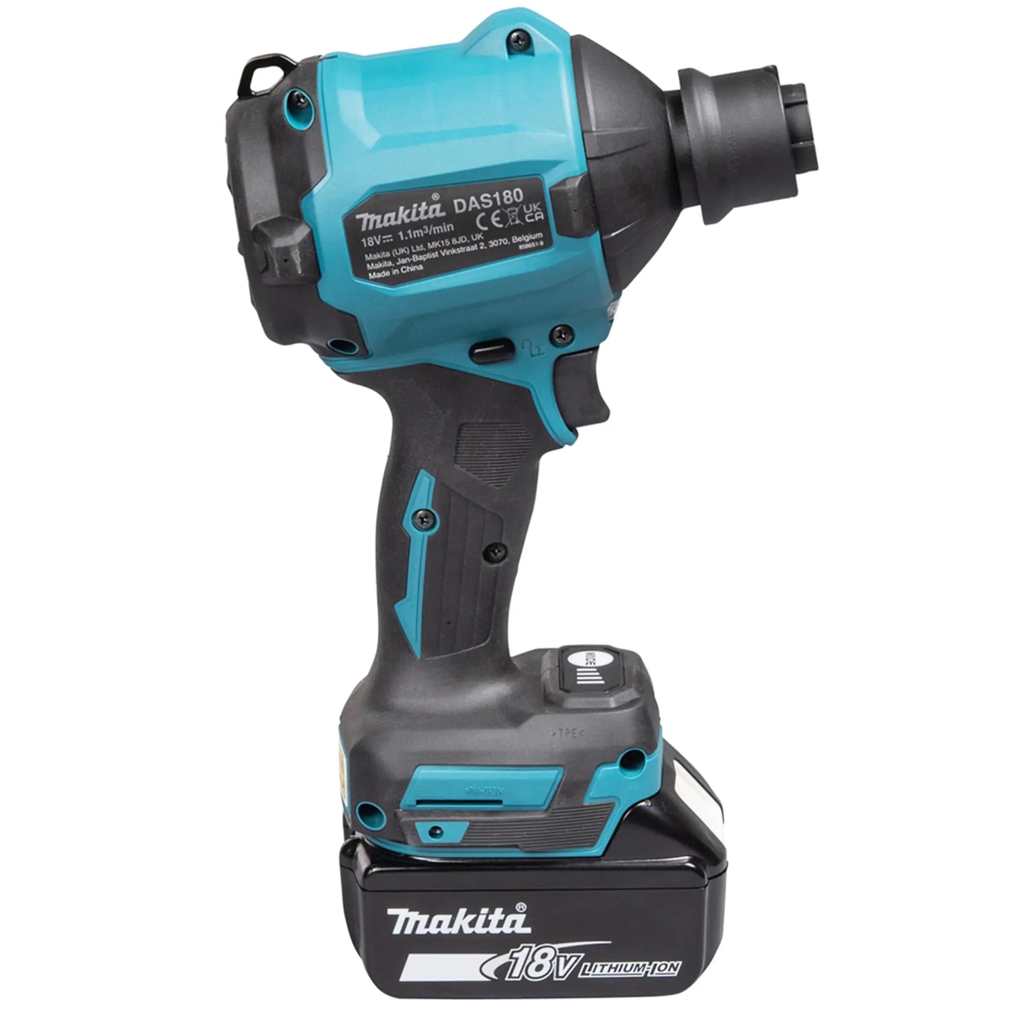 Soffiatore a pistola Makita DAS180RT 18V 5Ah