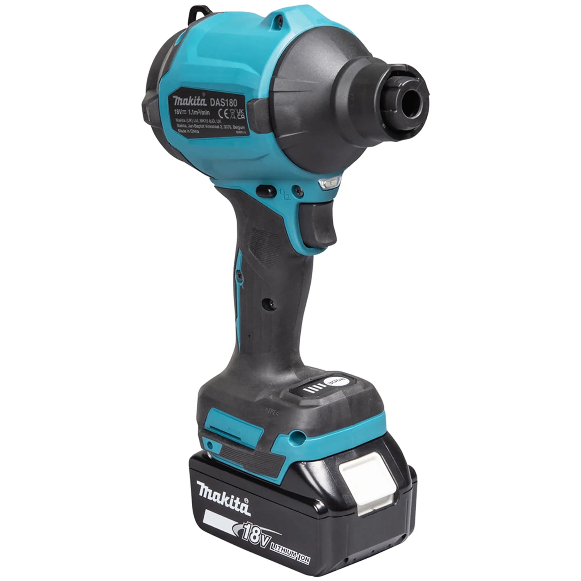 Soffiatore a pistola Makita DAS180RT 18V 5Ah