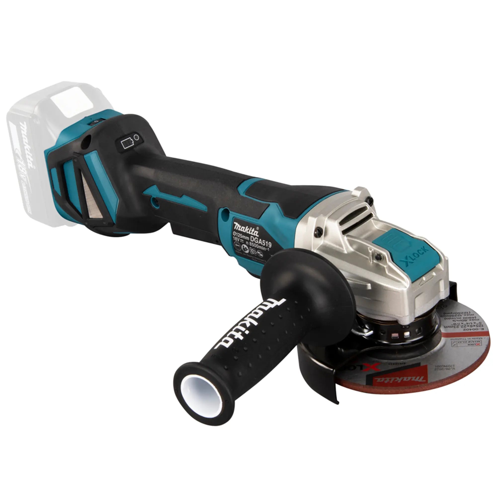 Smerigliatrice Makita DGA519ZJ 18V