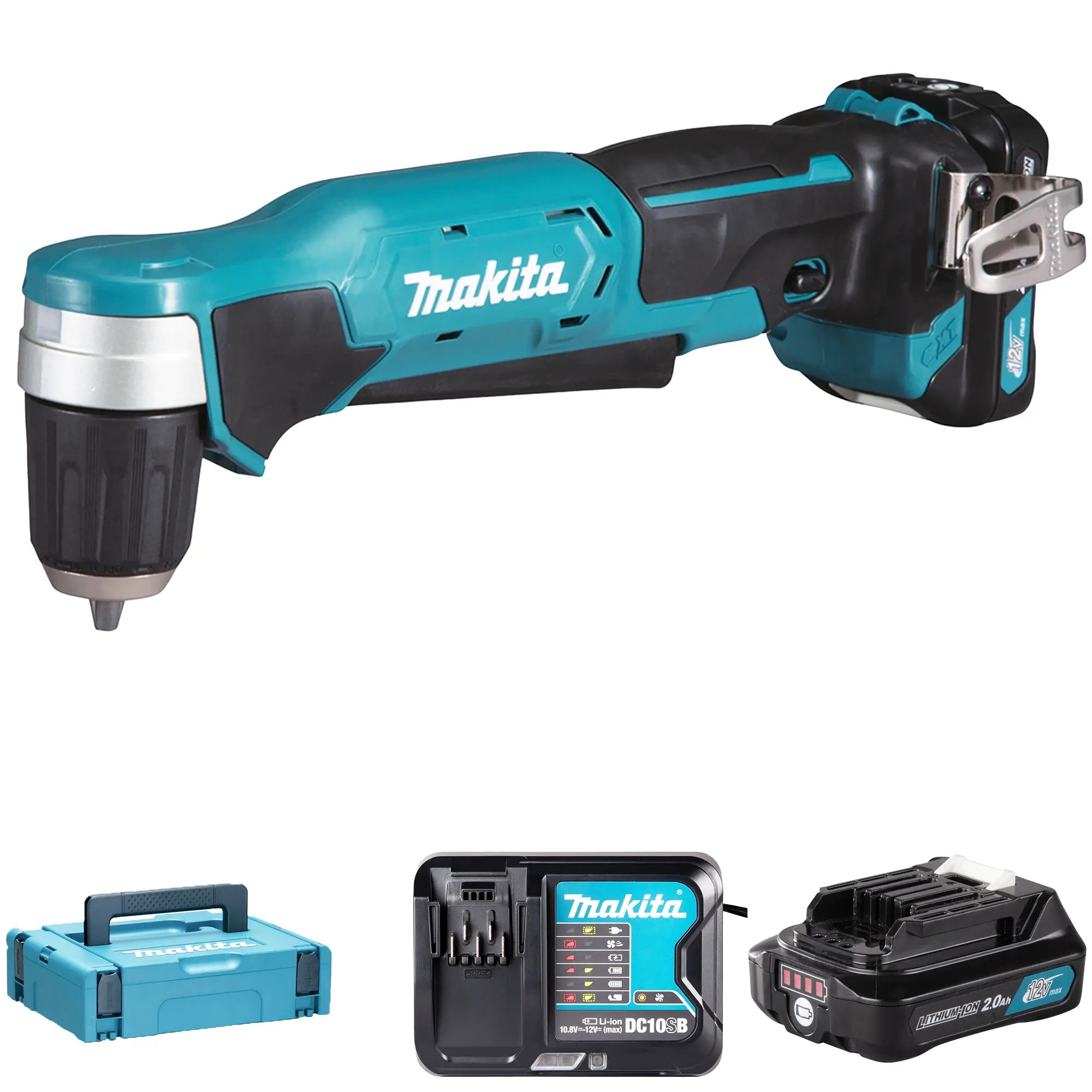 Trapano angolare Makita DA333DSAJ 12V 2Ah