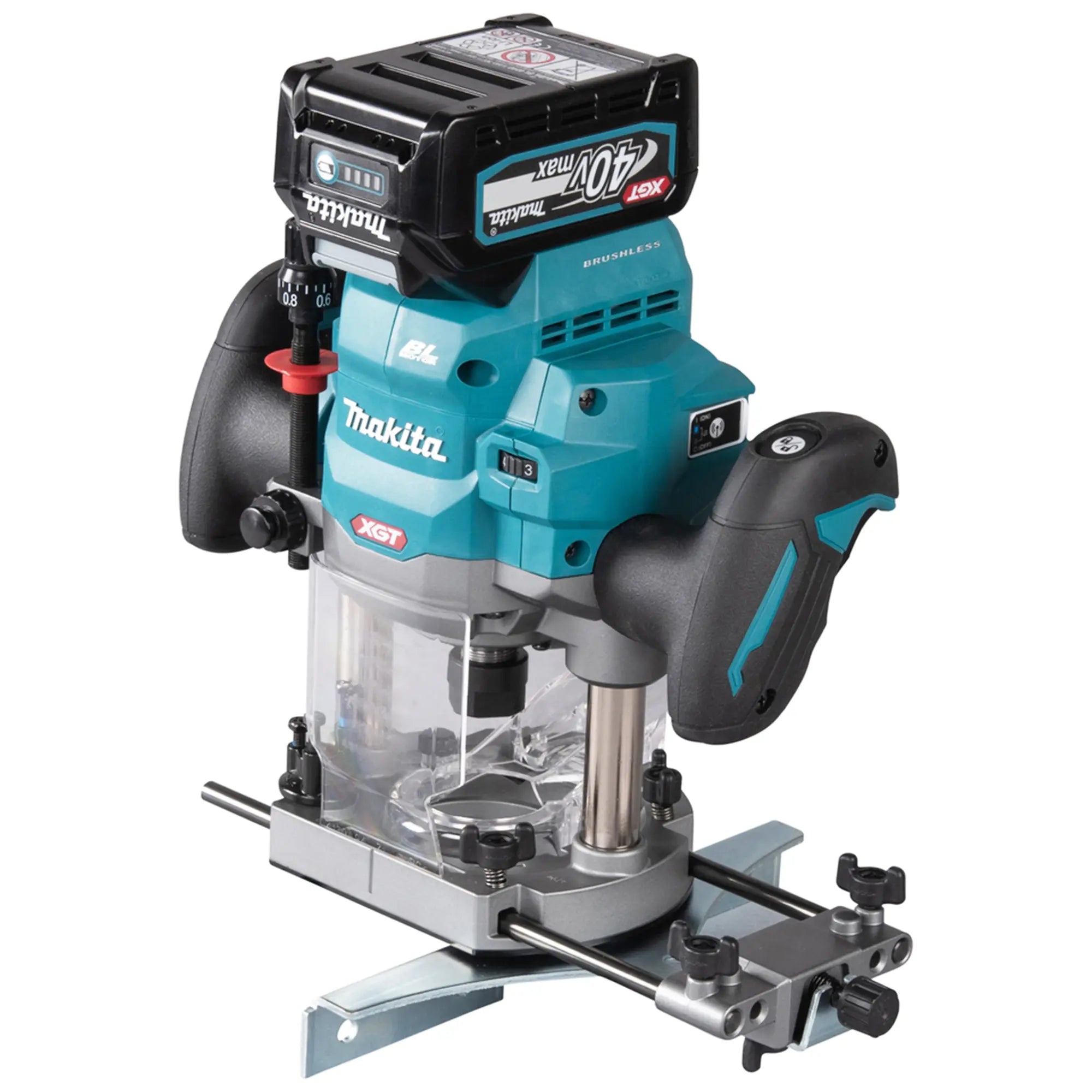 Fresatrice verticale Makita RP001GM201 40V 4Ah