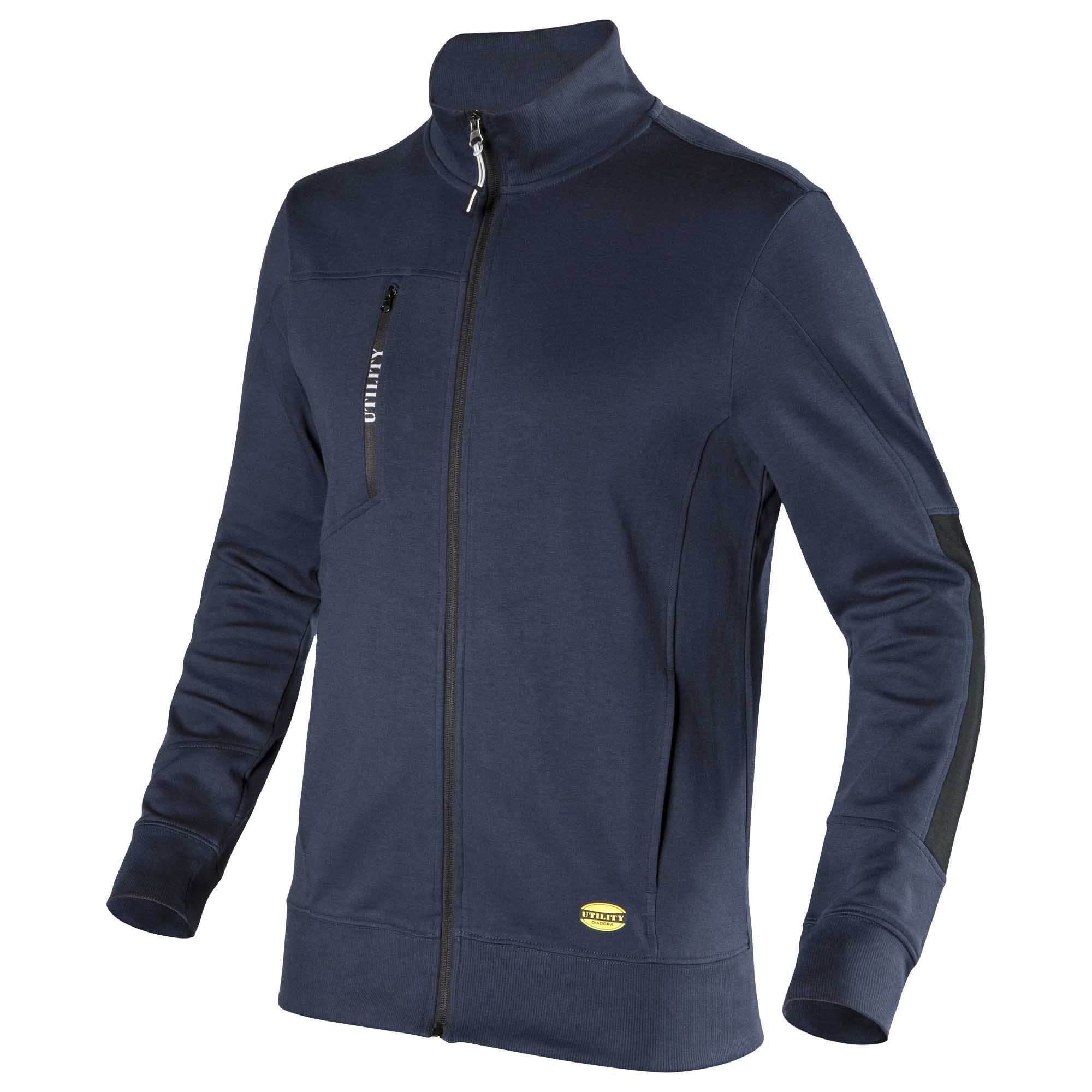 Felpa Diadora Sweatshirt Zip Litework