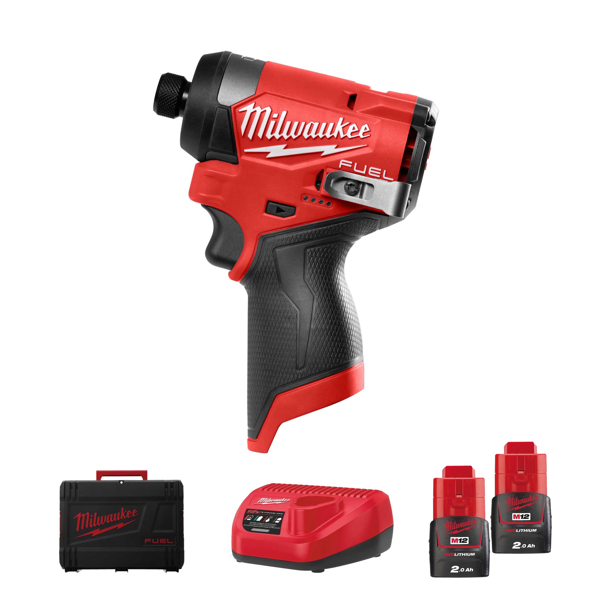 Avvitatore ad Impulsi Milwaukee M12 FID2-202X 12V 2Ah