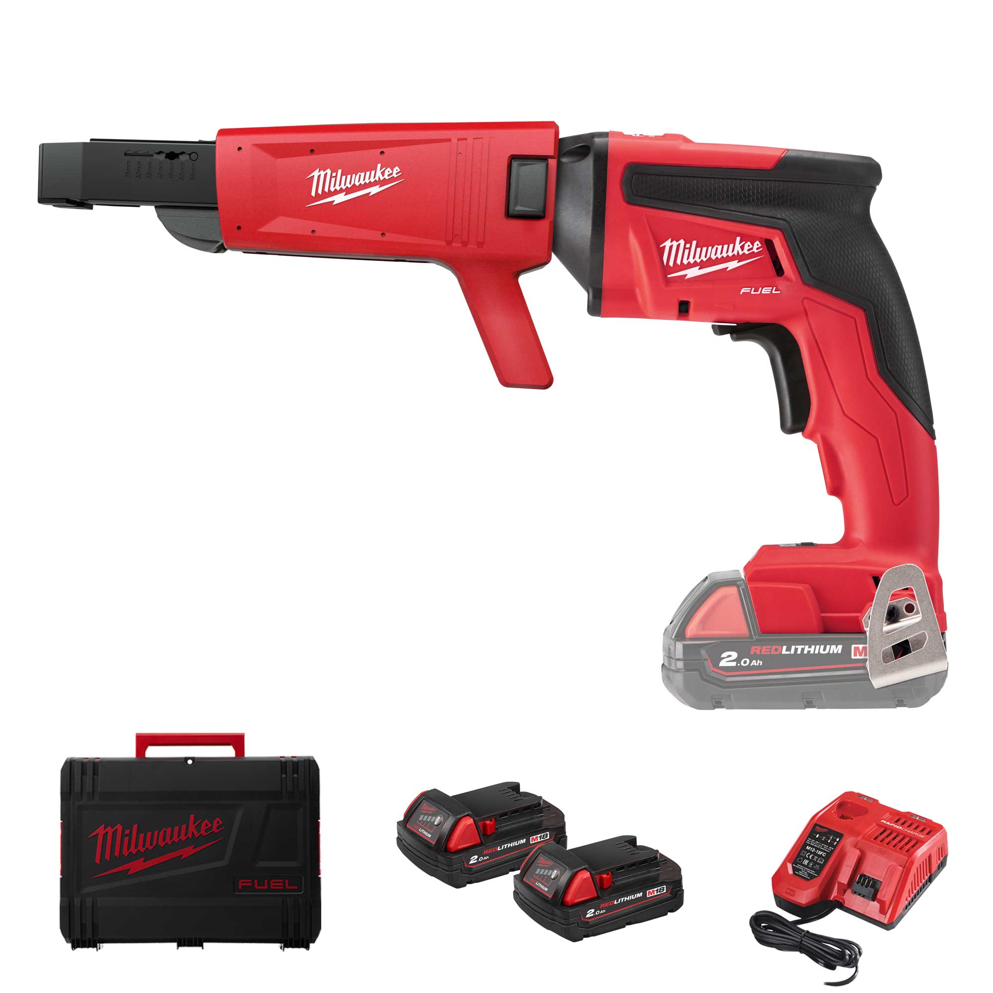 Avvitatore Cartongesso Milwaukee M18 FSGC-202X 18V 2Ah