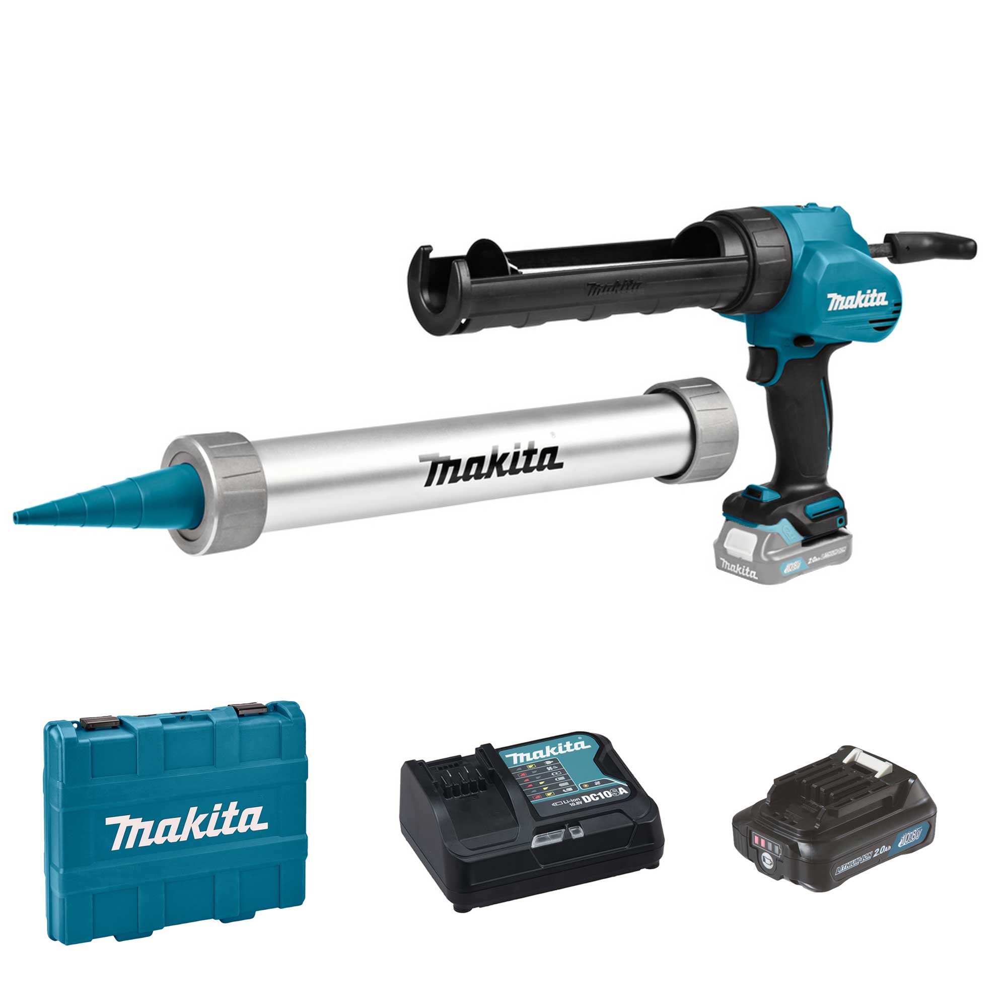 Pistola Silicone Makita CG100DSAX 12V 2Ah